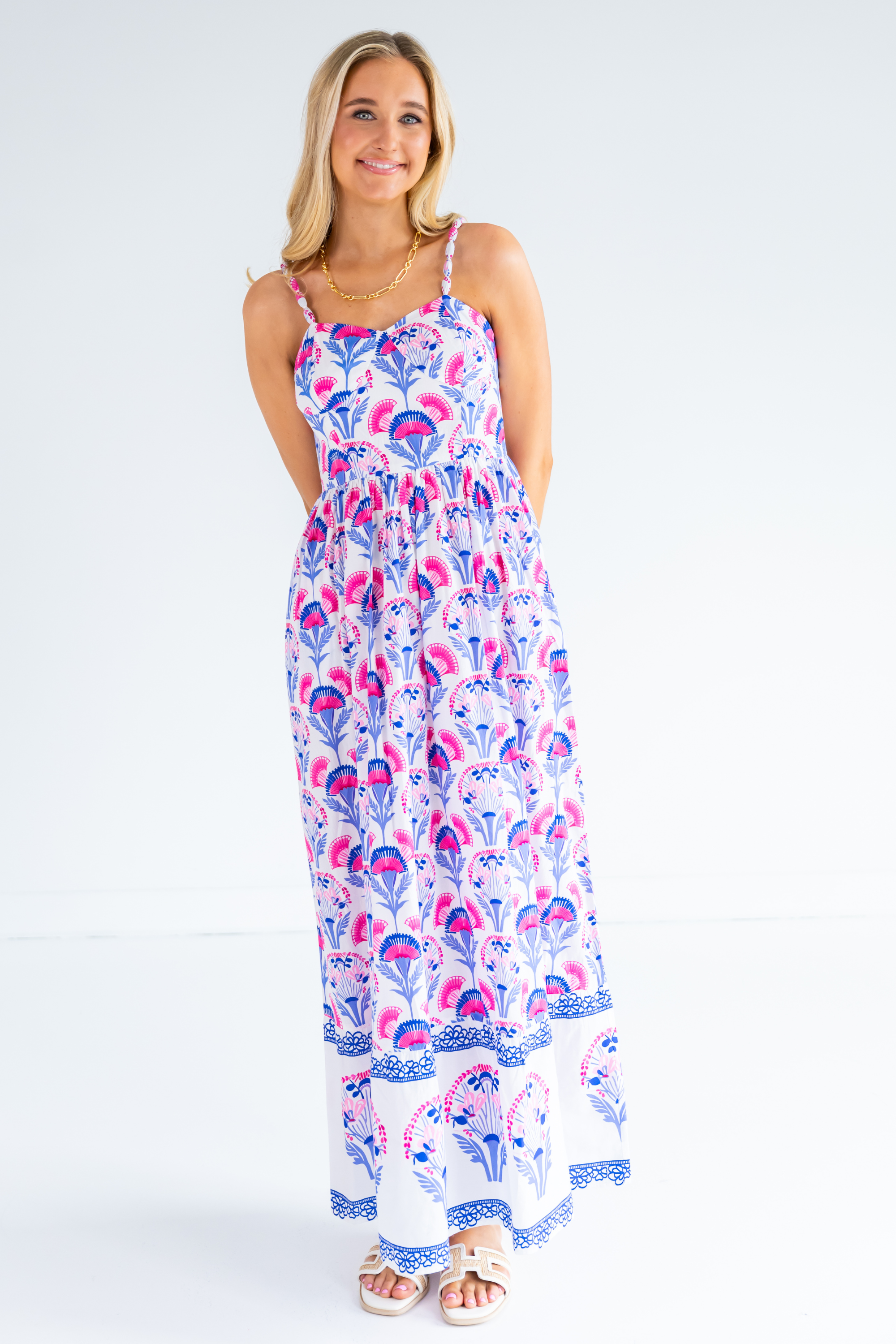 floral beaded maxi dress Isakaia Beaded Maxi Dress Floral | Multi | Floral | Multi | Womens