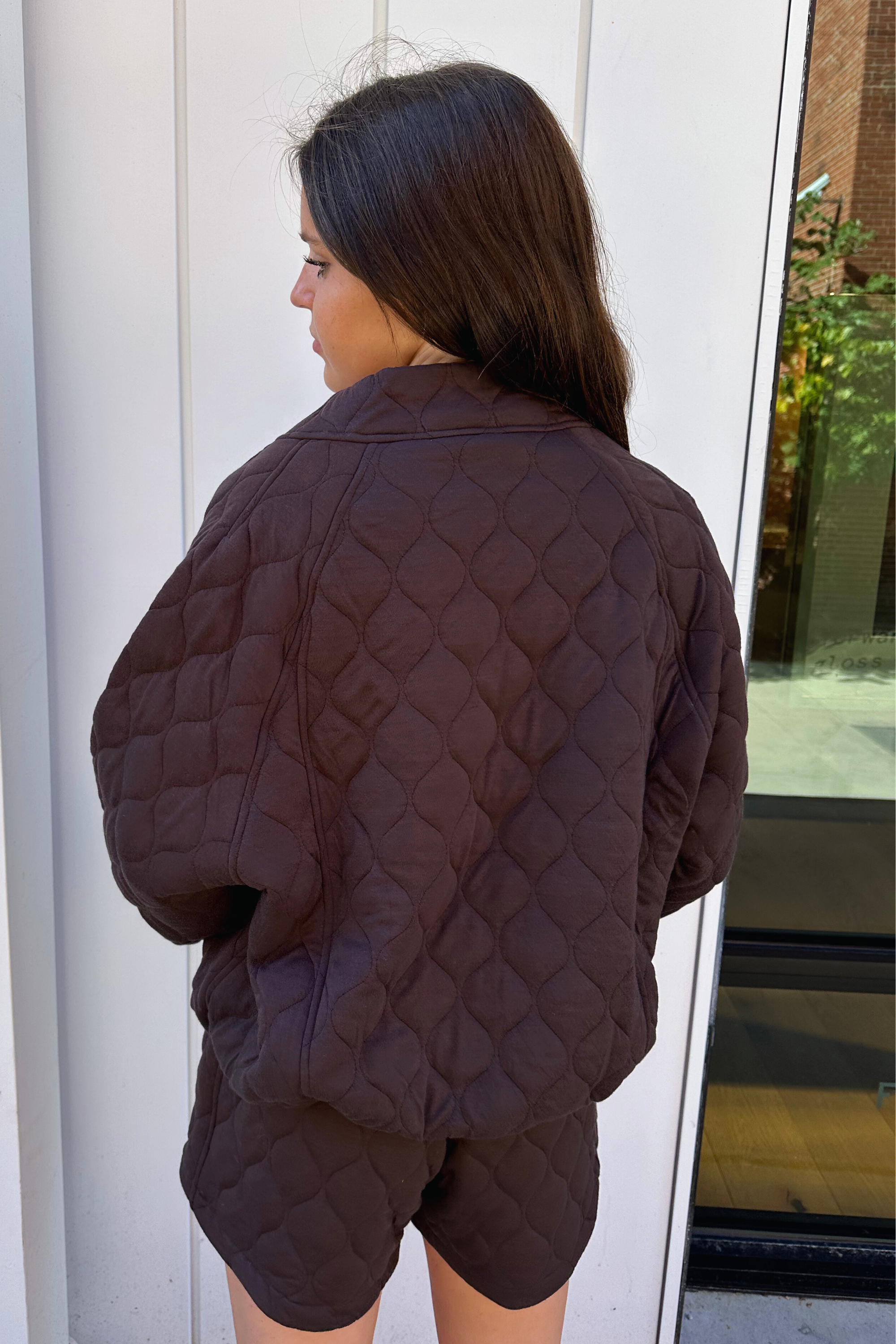 Jessie Quilt Short - Espresso