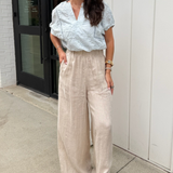 Coly Elastic Pants - Melange