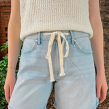 Mom Short - Light Denim
