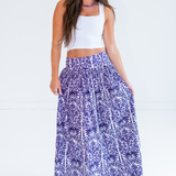 Emily Maxi Skirt - Blossom Purple