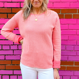 Weekend Reversible Pullover - Fruit Punch/Guava