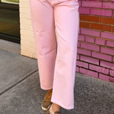 Barrel Twist Jean - Pink