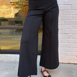 Ainsley Ankle Ponte Wide Leg Pant