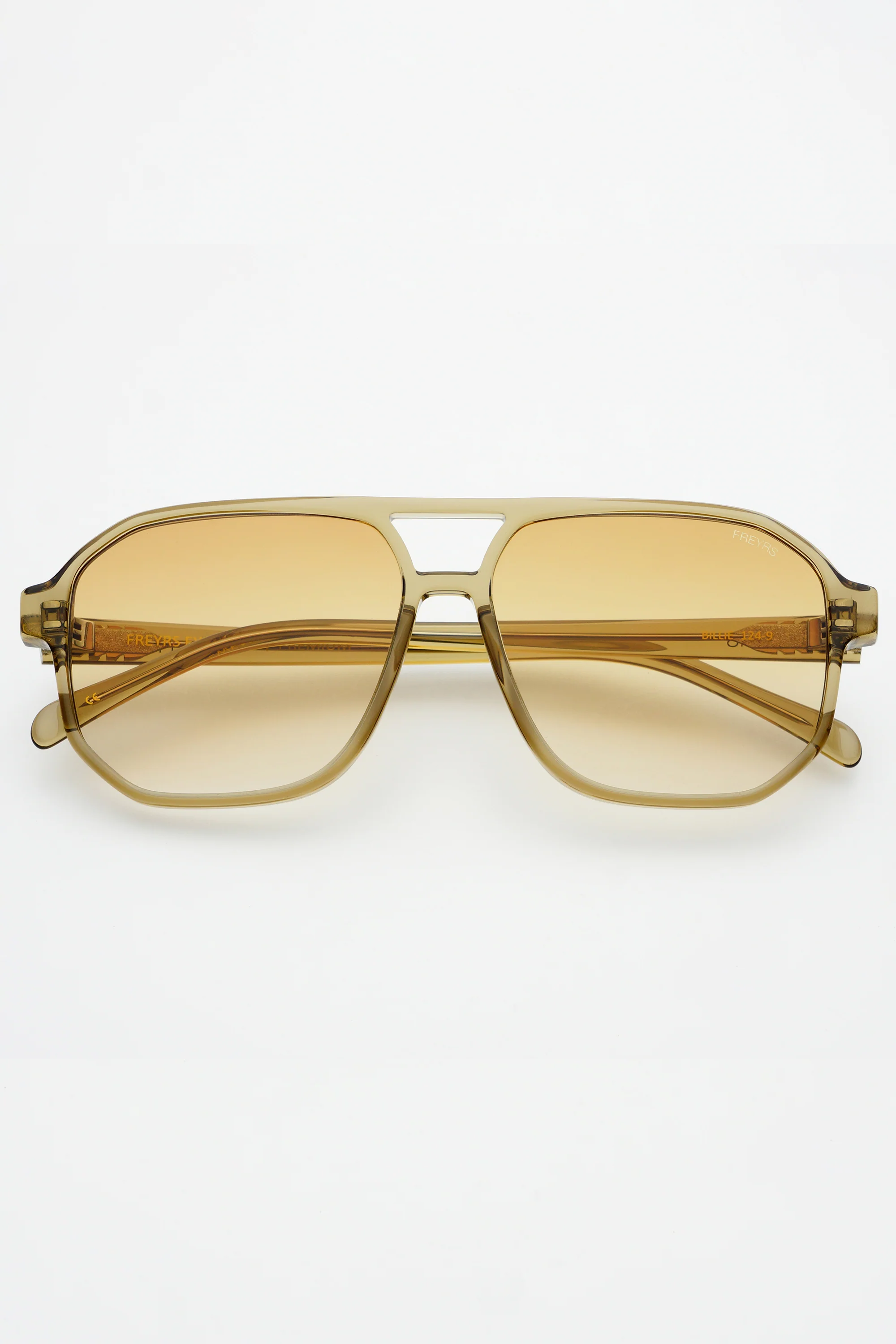 Billie Aviator Sunglasses - Olive