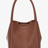 Hollace Mini Faux Leather Tote - Mauve