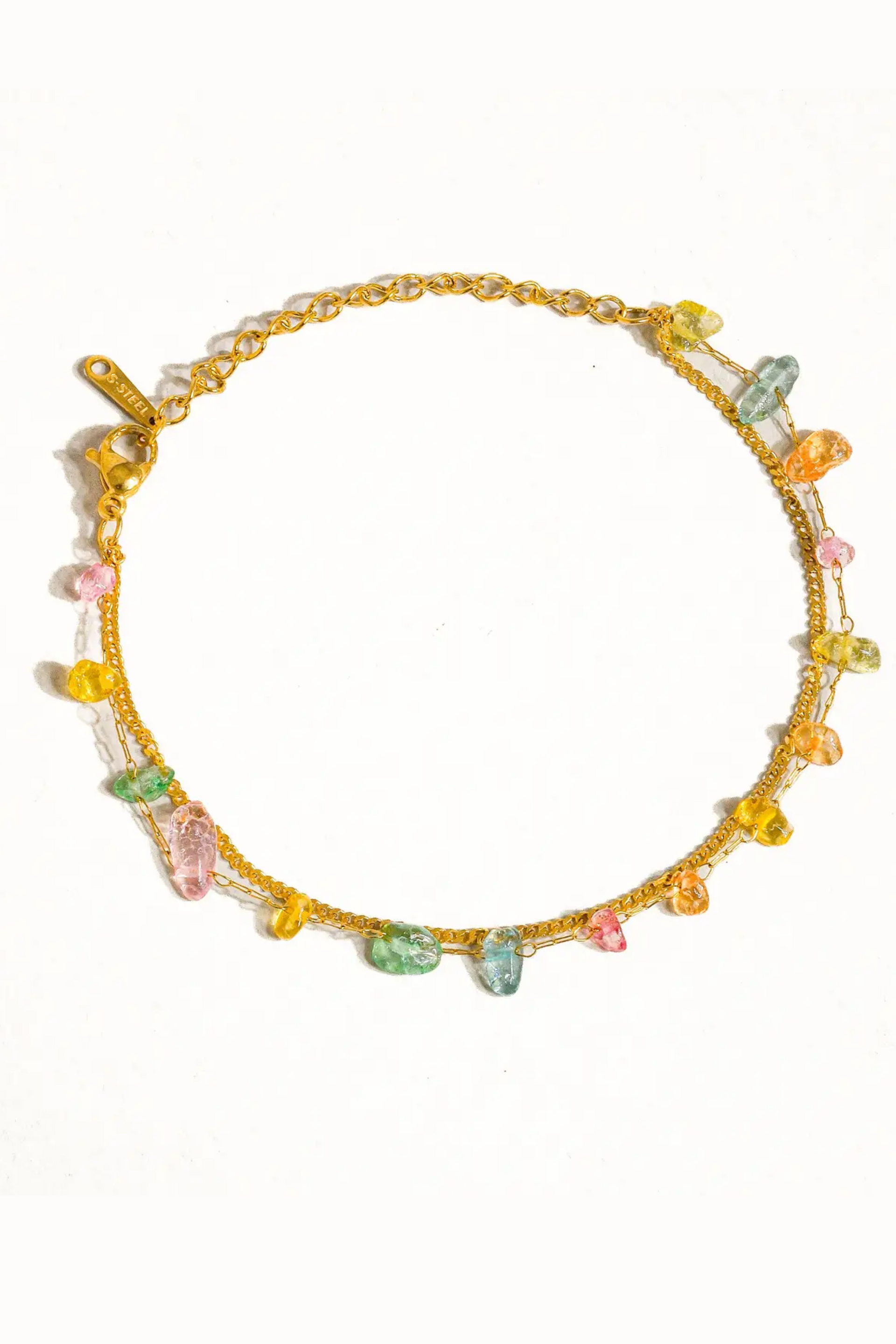 Blakelyn Stone Chain Bracelet – Lilbelle Charlotte