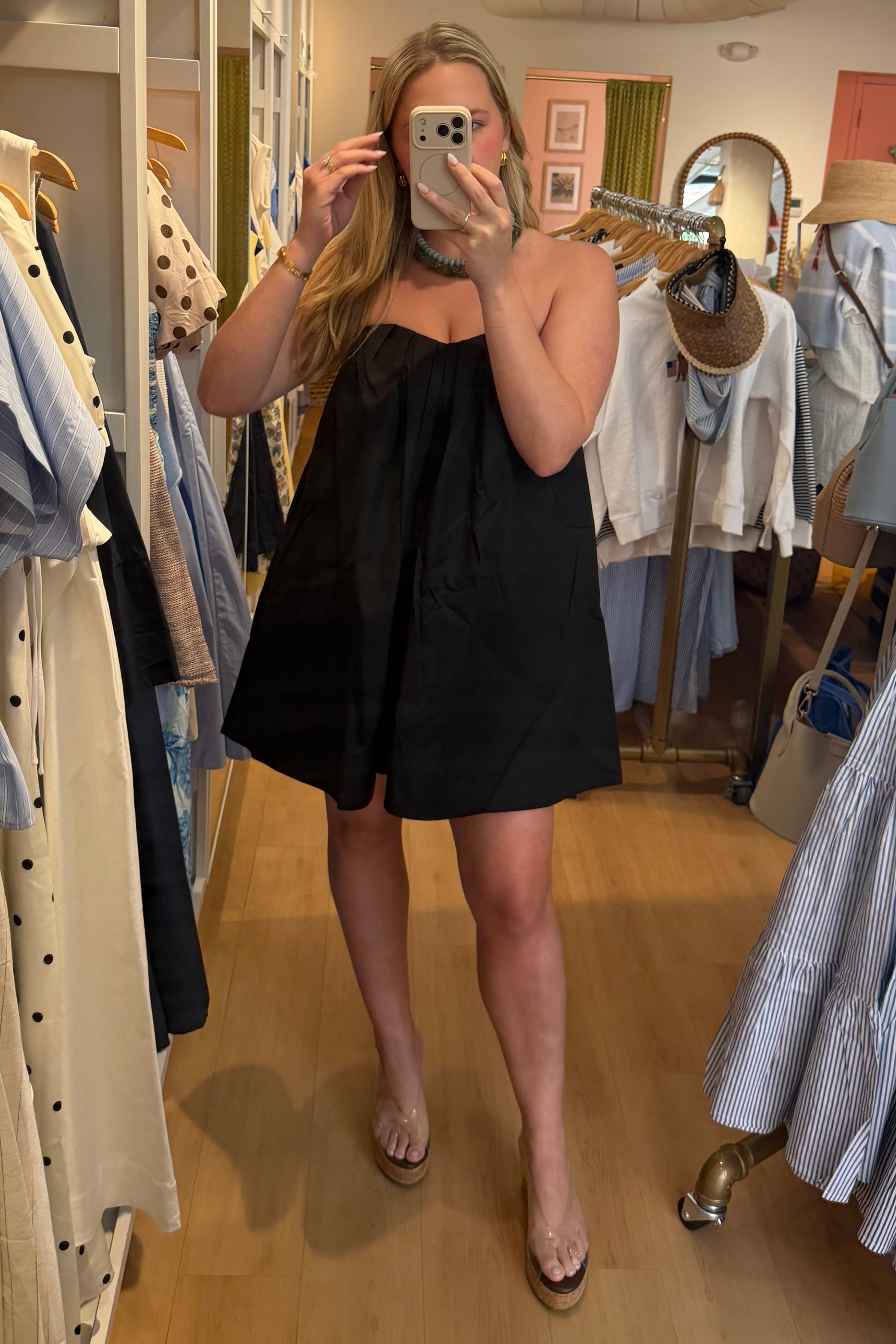 Ana Strapless Mini Dress