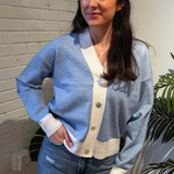 Ellen Cardigan - Light Blue