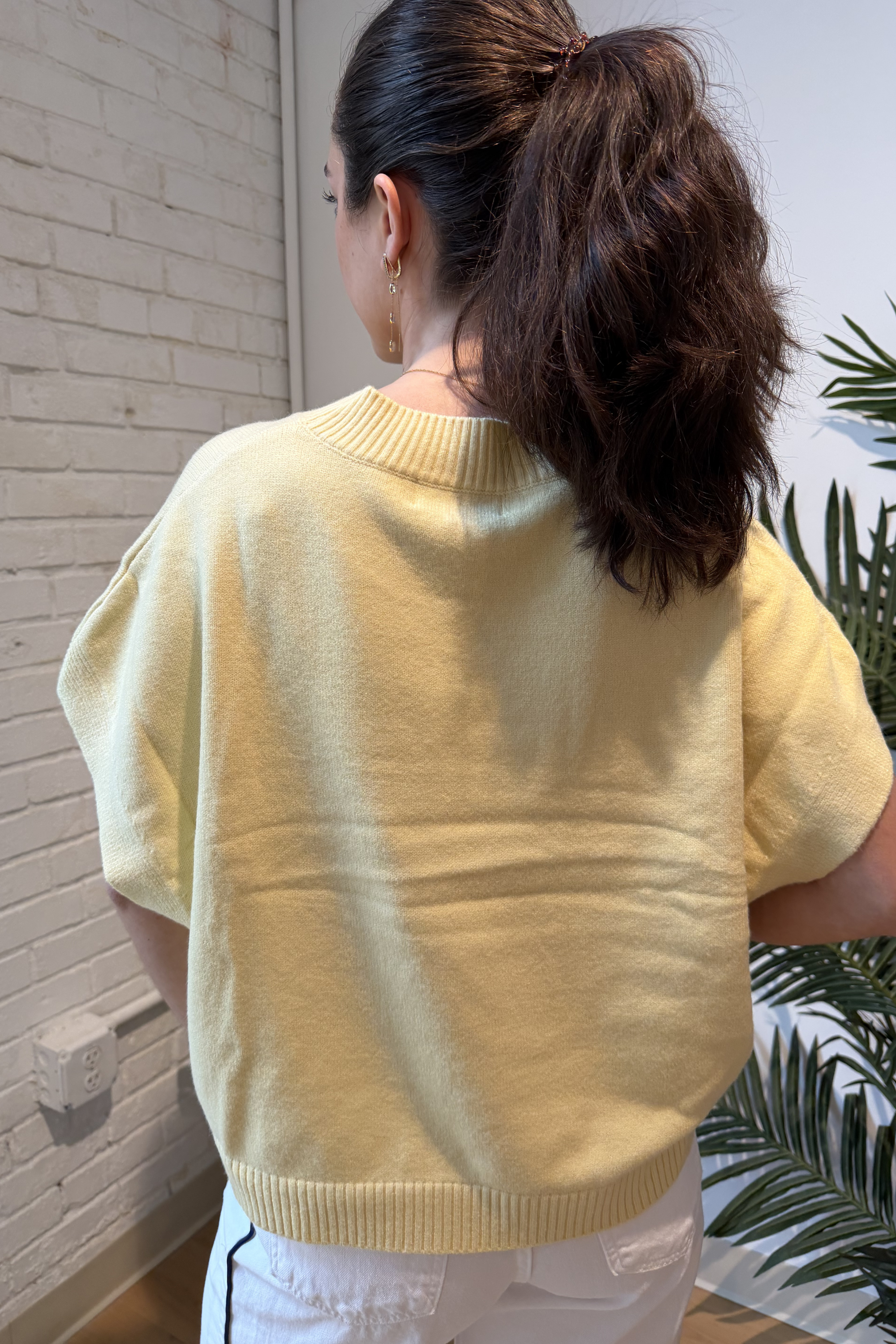 Ainsley Sweater - Lemon