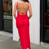 Tillie Midi Dress - Red