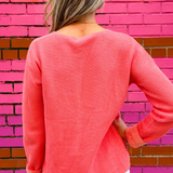 Weekend Reversible Pullover - Fruit Punch/Guava