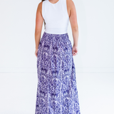 Emily Maxi Skirt - Blossom Purple