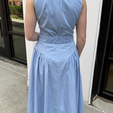 Bailey Buckle Midi Dress - Chambray