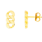 Parker Chain Studs - Gold