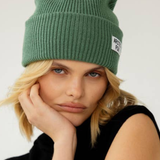 Recycled Bottle Beanie - Forest Fern