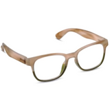 Waverly Blue Light Readers - Chai Horn/ Green