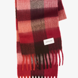 The Reykjavik Scarf - Burgundy Check