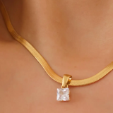 Blanc Snake Chain Necklace