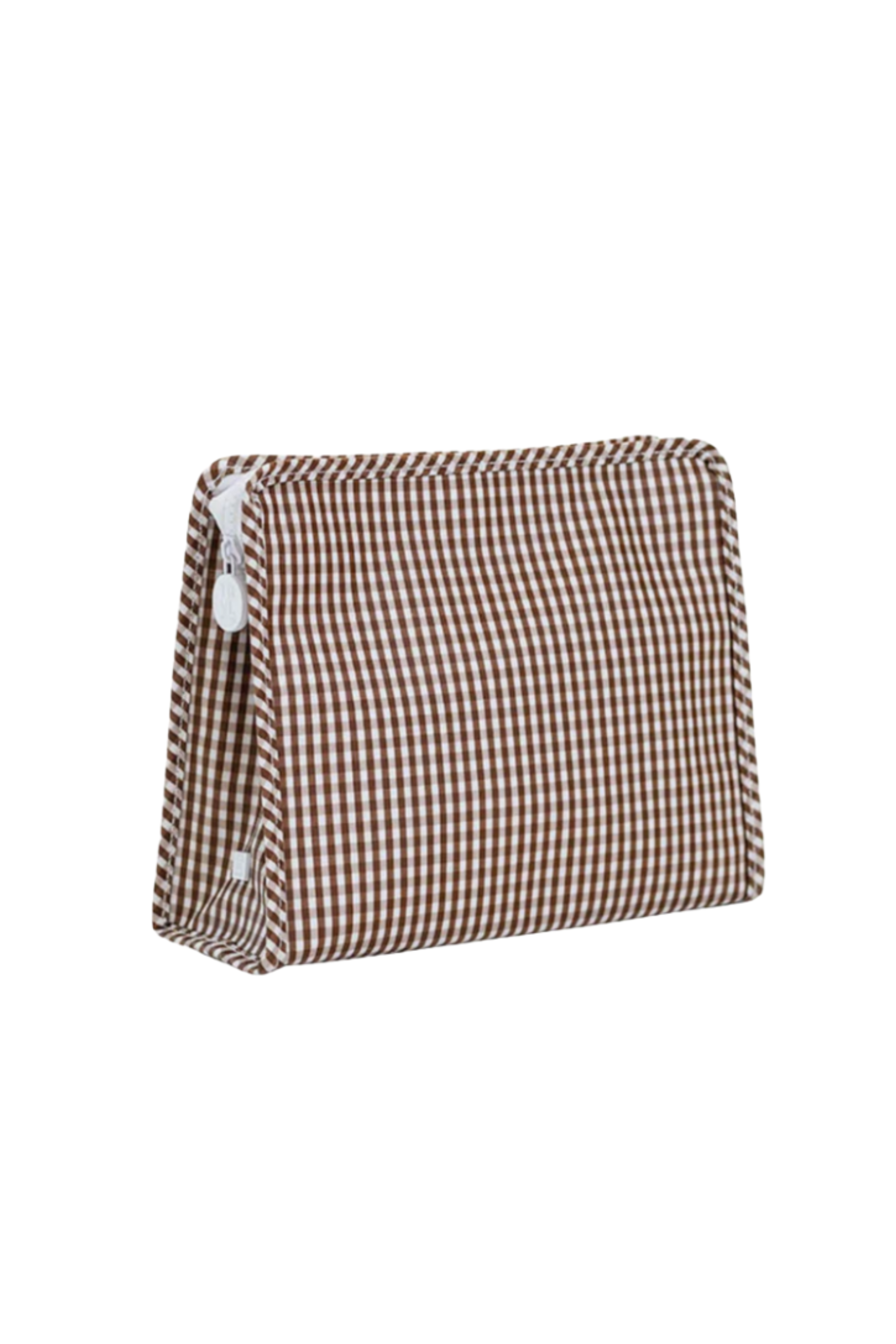 Roadie Medium Zip Pouch - Gingham Coco