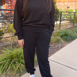 Erika Modal Jogger - Black
