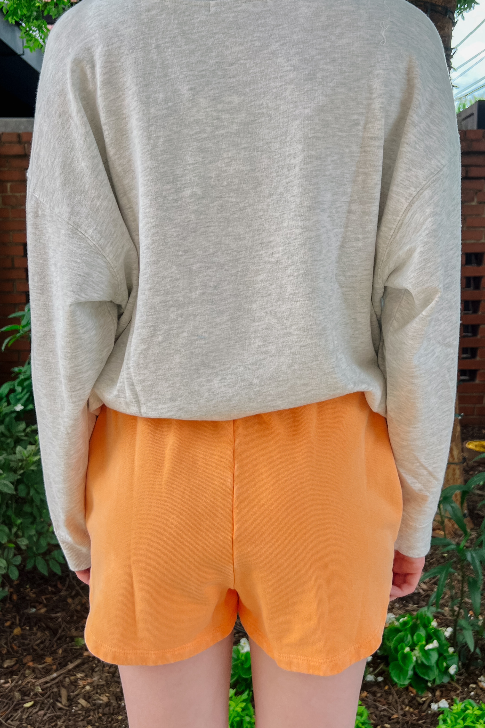 Grayln Sweatshorts - Mock Orange