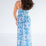 Jovie Beaded Maxi Dress - Ocean Kaleidoscope