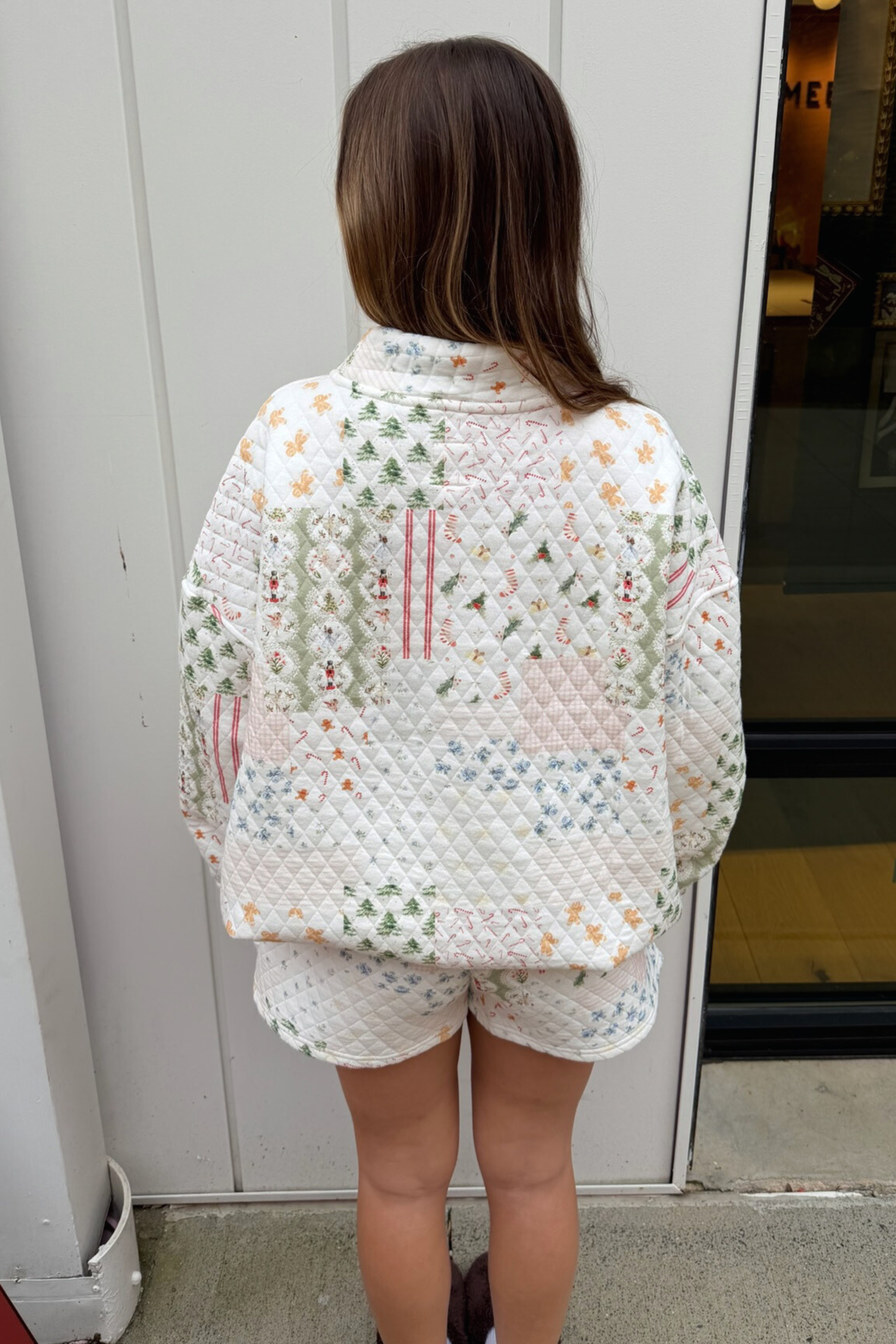 Holiday Quilted Shorts - Holiday