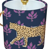 Jungle Ice Bucket - Leopard Flora