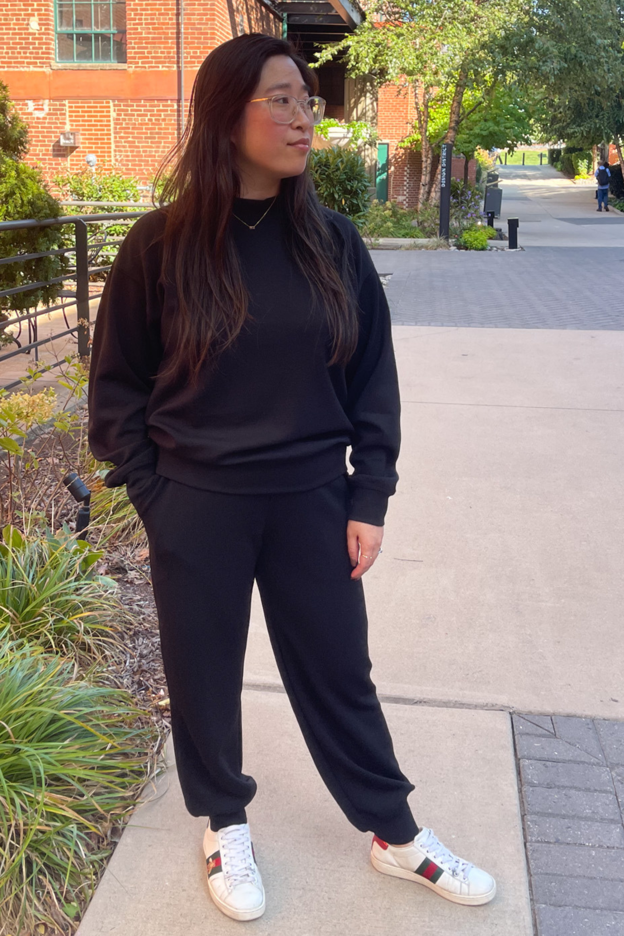 Erika Modal Jogger - Black