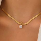 Blanc Snake Chain Necklace