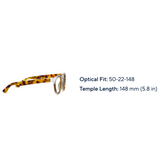 Olympia Blue Light Glasses - Clear/Tortoise