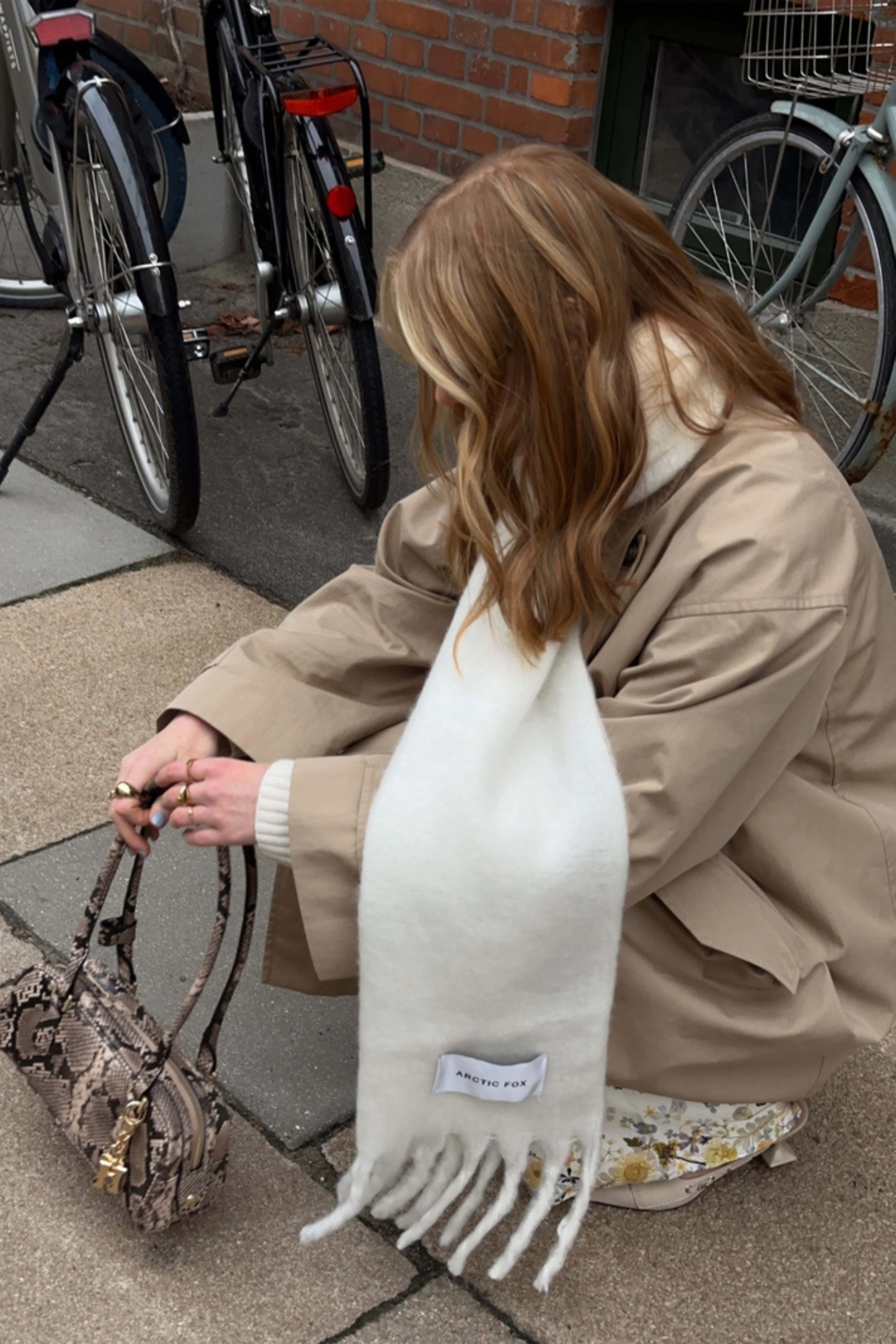 Stockholm Scarf - Polar White