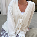 Caroline Pullover - White