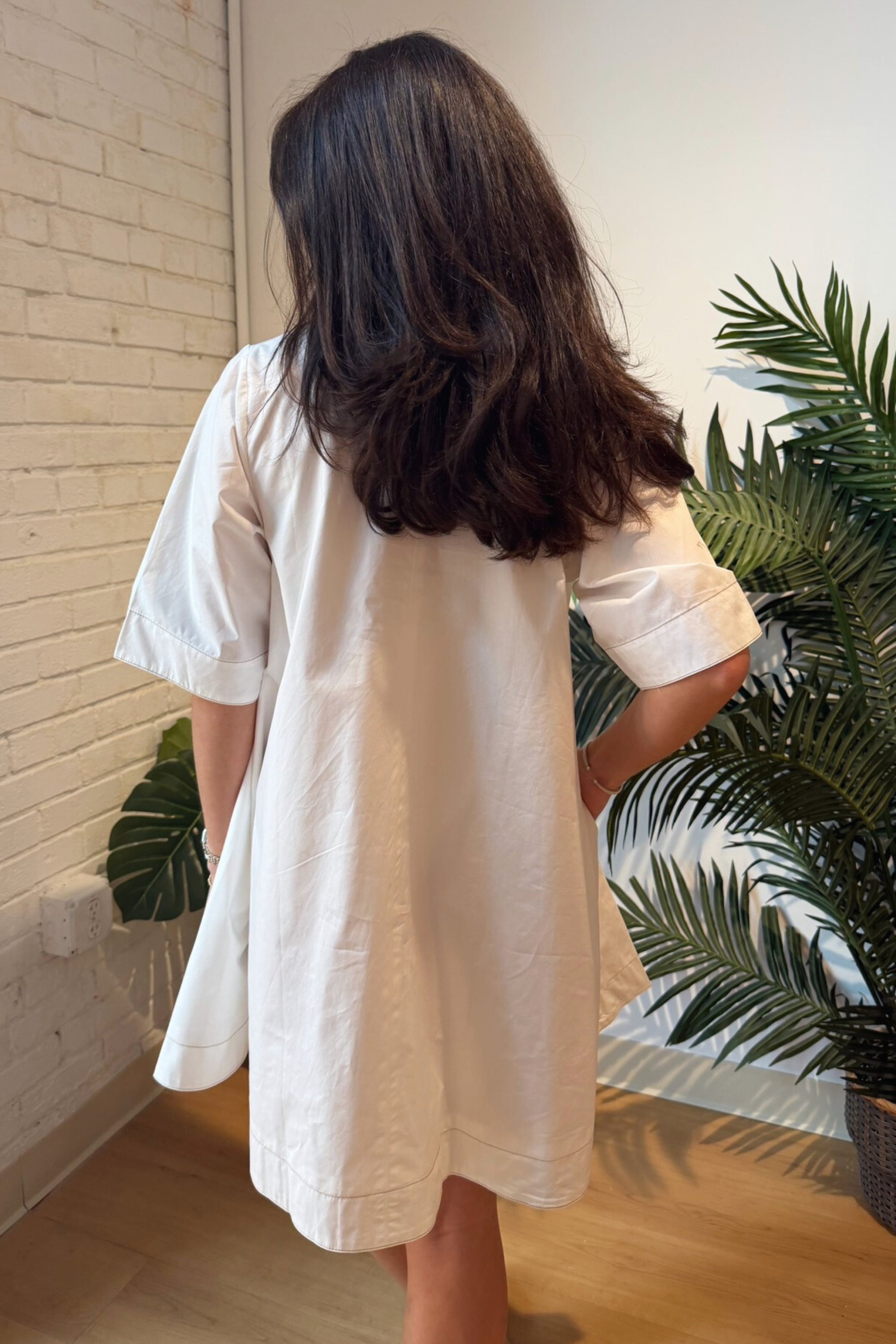 Vic Mini Dress - Off White