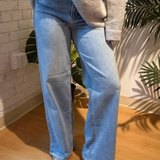 Mary Wide Leg Jean - Light Denim