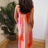 Lucien Halter Midi Dress - Explosion Florale