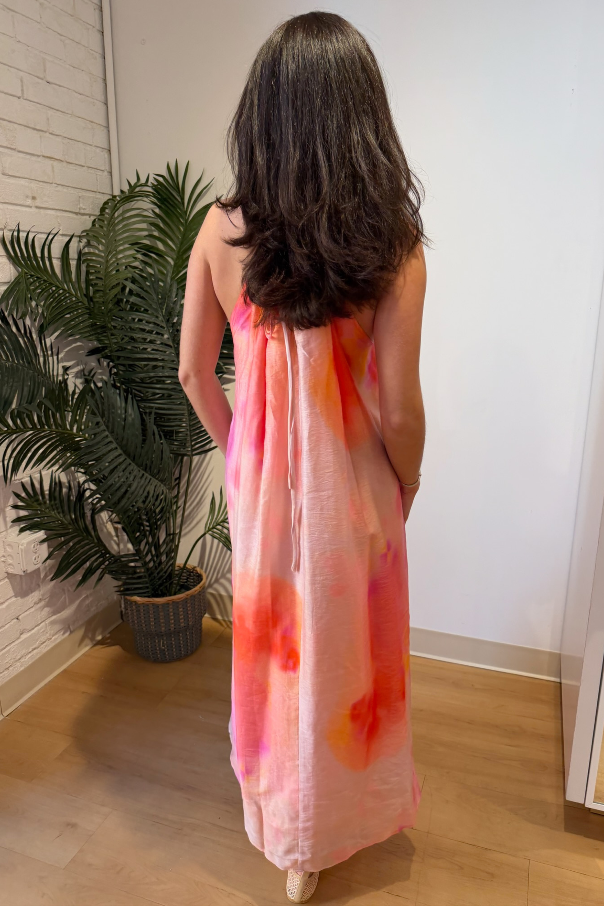 Lucien Halter Midi Dress - Explosion Florale