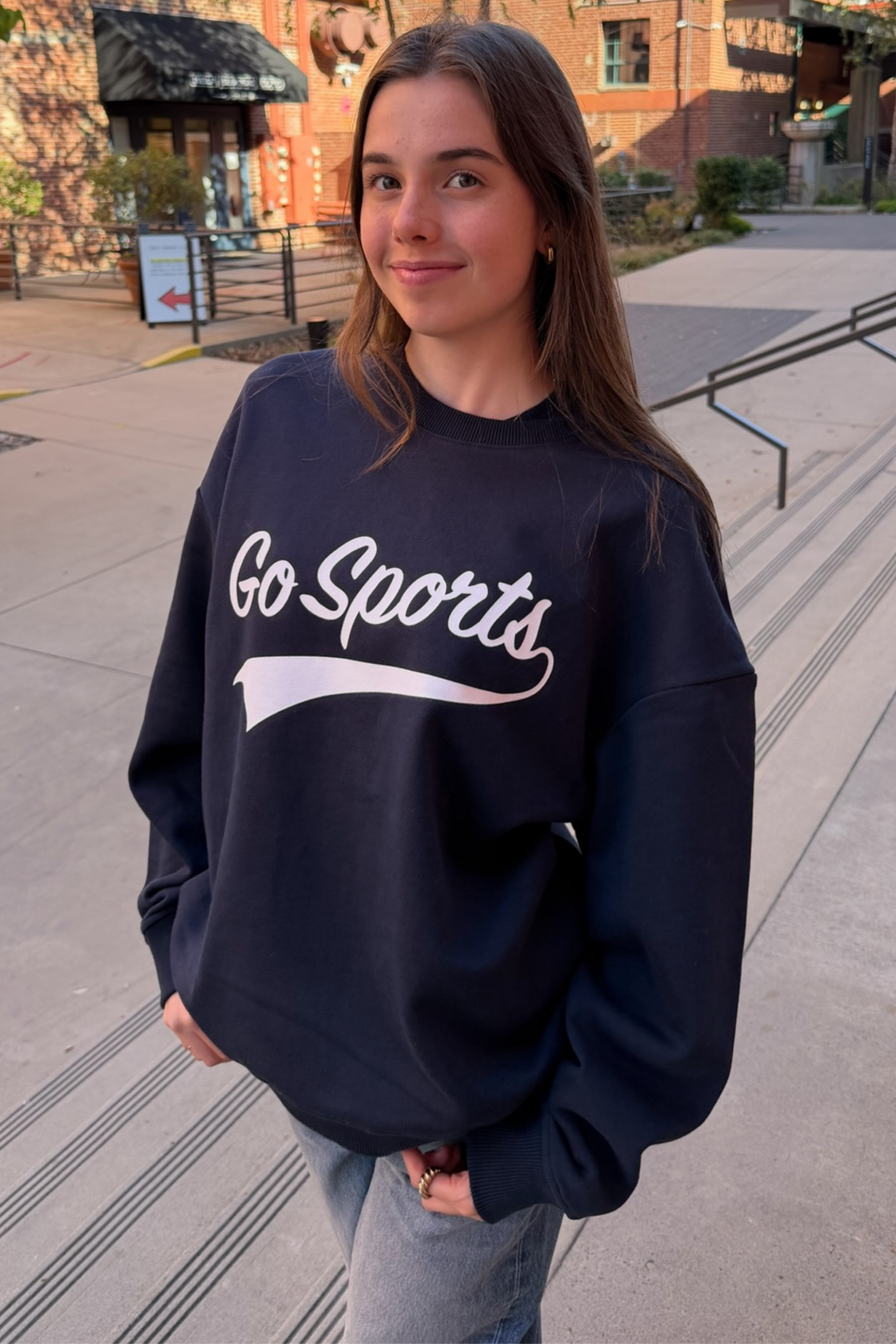 Go Sports Sweatshirt - Navy