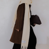 The Reykjavik Scarf - Pebble Beige
