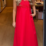 Rey Maxi Dress - Red