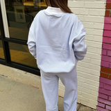 Mamie Mini Striped Sweatpants - Blue/White