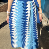 Sullivan Maxi Skirt - Triangle Ocean