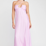 Katya Ring Halter Maxi Dress - Lavender