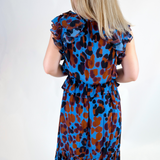 Carolina Midi Dress - Floral Animal