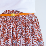 Emily Maxi Skirt - Blossom Orange