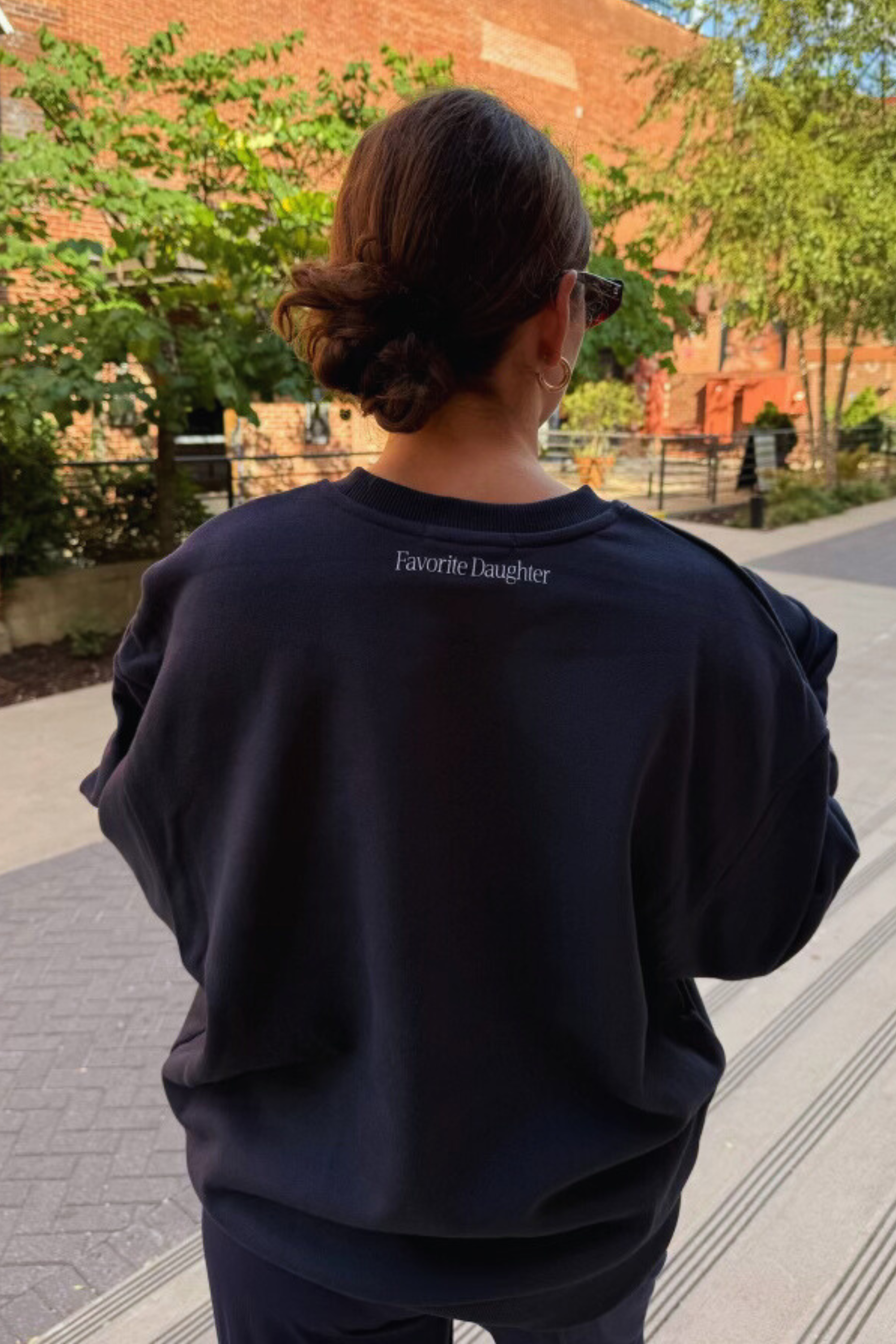Favorite Sister Sweatshirt - Navy