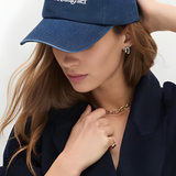 Classic Logo Baseball Hat - Dark Wash Denim