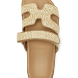 Hayzlen Sandal - Camel Woven