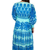 Sloan Bubble Sleeve Maxi Dress - Nikita Lago